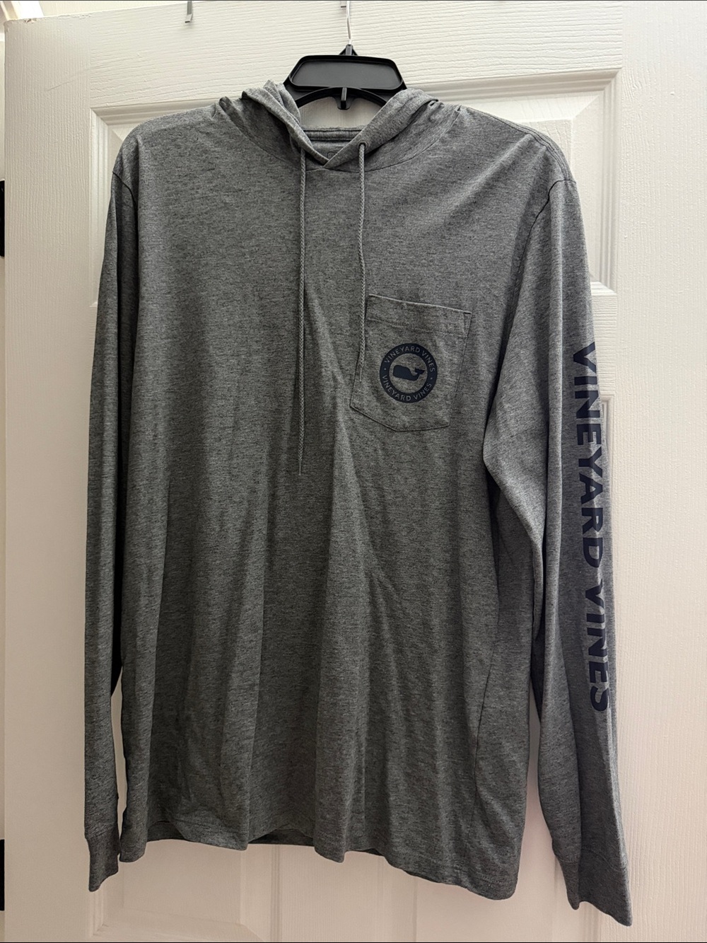 Vineyard Vines Gray Long-Sleeve Hoodie
